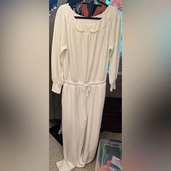 NWT Free People FP Movement One To Beat Onesie - ivory white - Medium *IR* - Picture 6 of 11